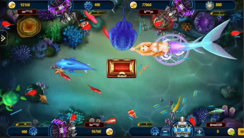 Cách chơi Rainbow Fish bắn cá vô cùng đơn giản, dễ thực hiện
